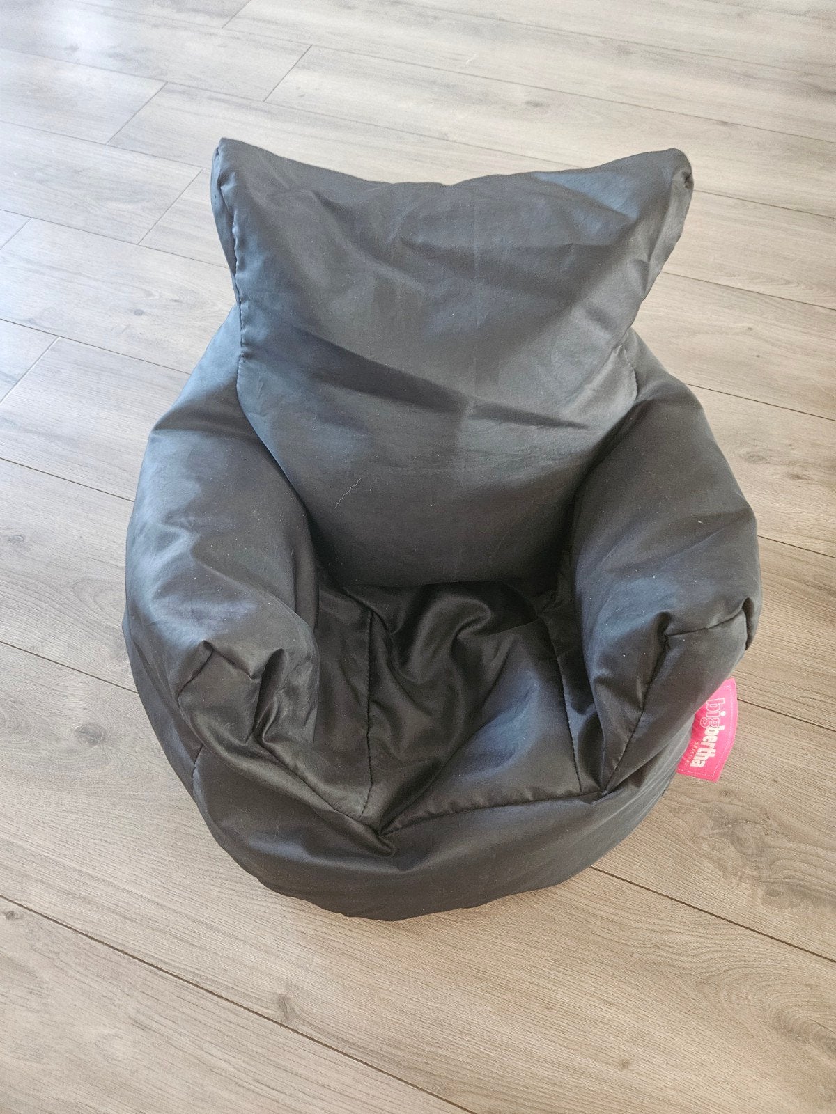 Big Bertha Original Zitzak - Zwart, Ophalen, Zo goed als nieuw, Stoel