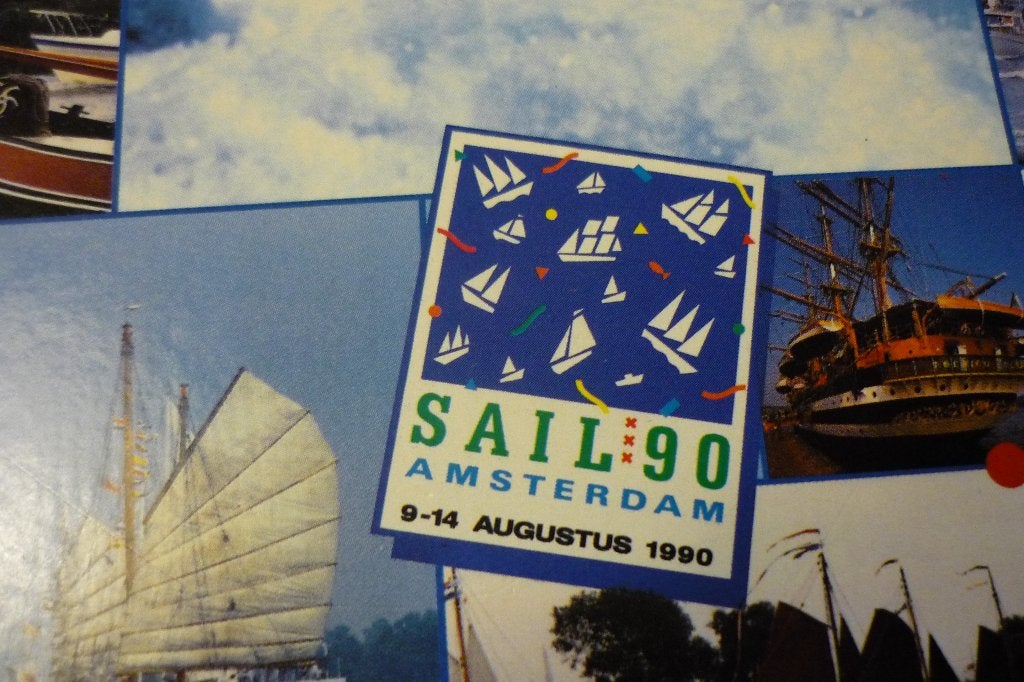 Foto 5 van SAIL 90 legpuzzel (Amsterdam 9-14 aug. 1990) 550 stukjes.