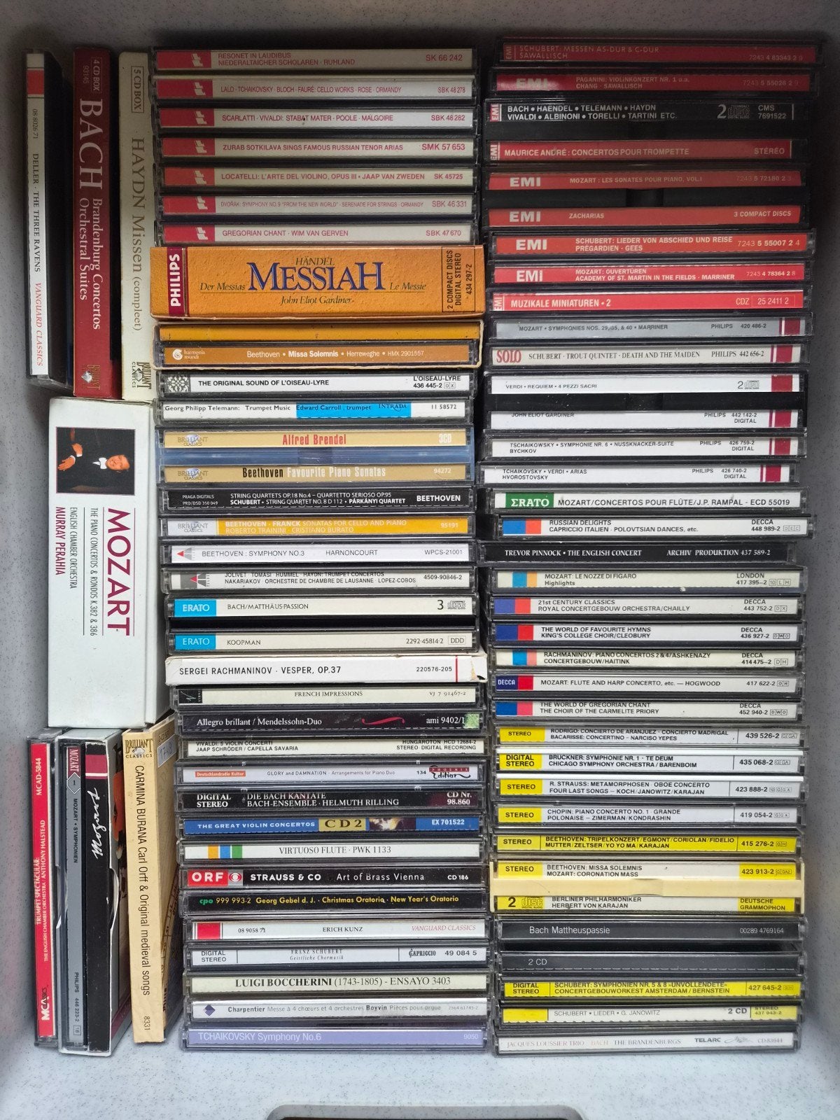 67 Klassieke CD's - Zeer goede staat, Geweldige Componisten, Ophalen of Verzenden, Gebruikt, Album, Bach
