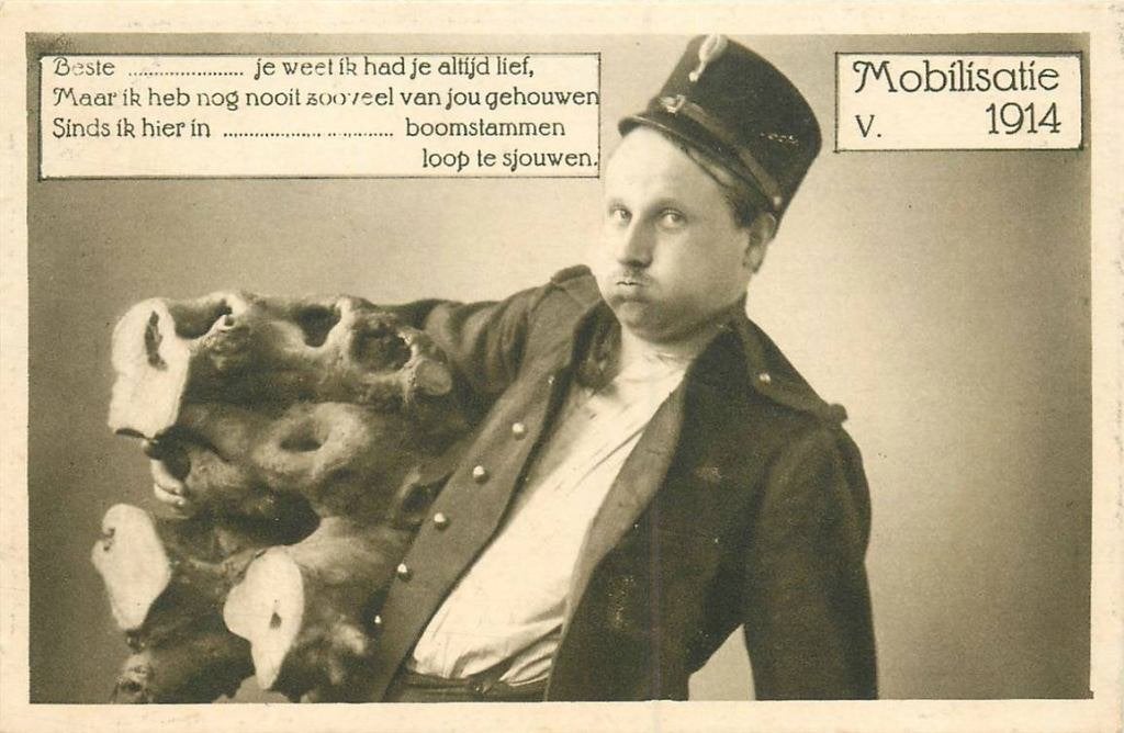 388-513-031 Militaria Mobilisatie 1914, Verzenden, Voor 1920, Zuid-Holland