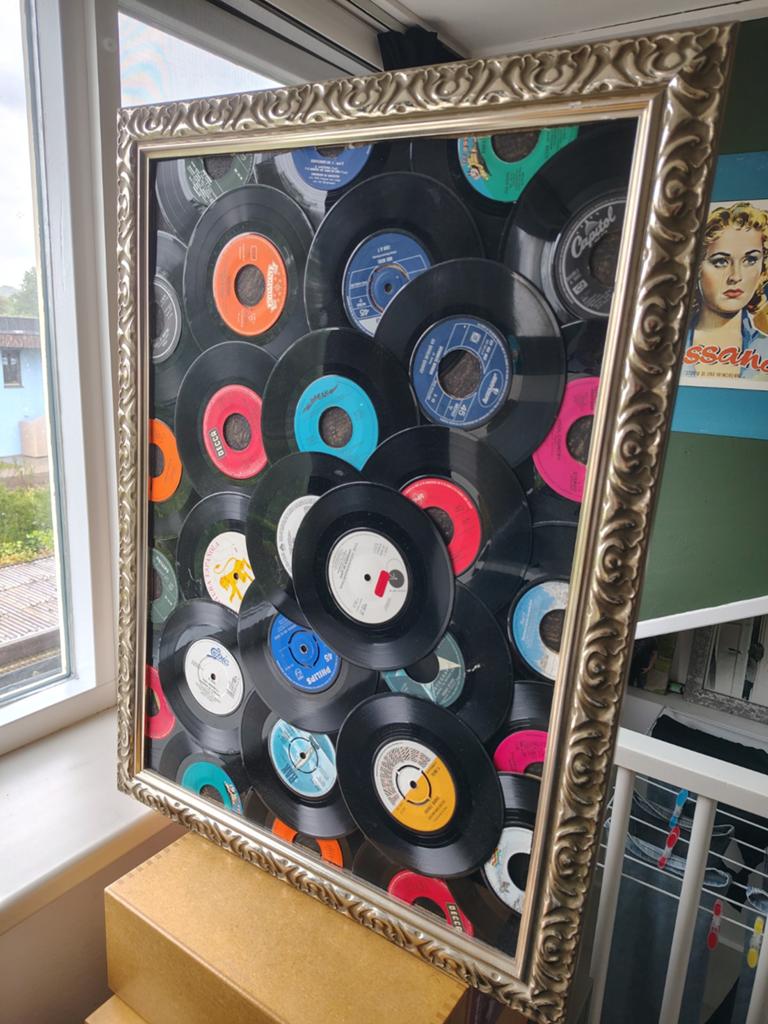 Vinyl kunst, Ophalen, Nieuw, 50 tot 75 cm