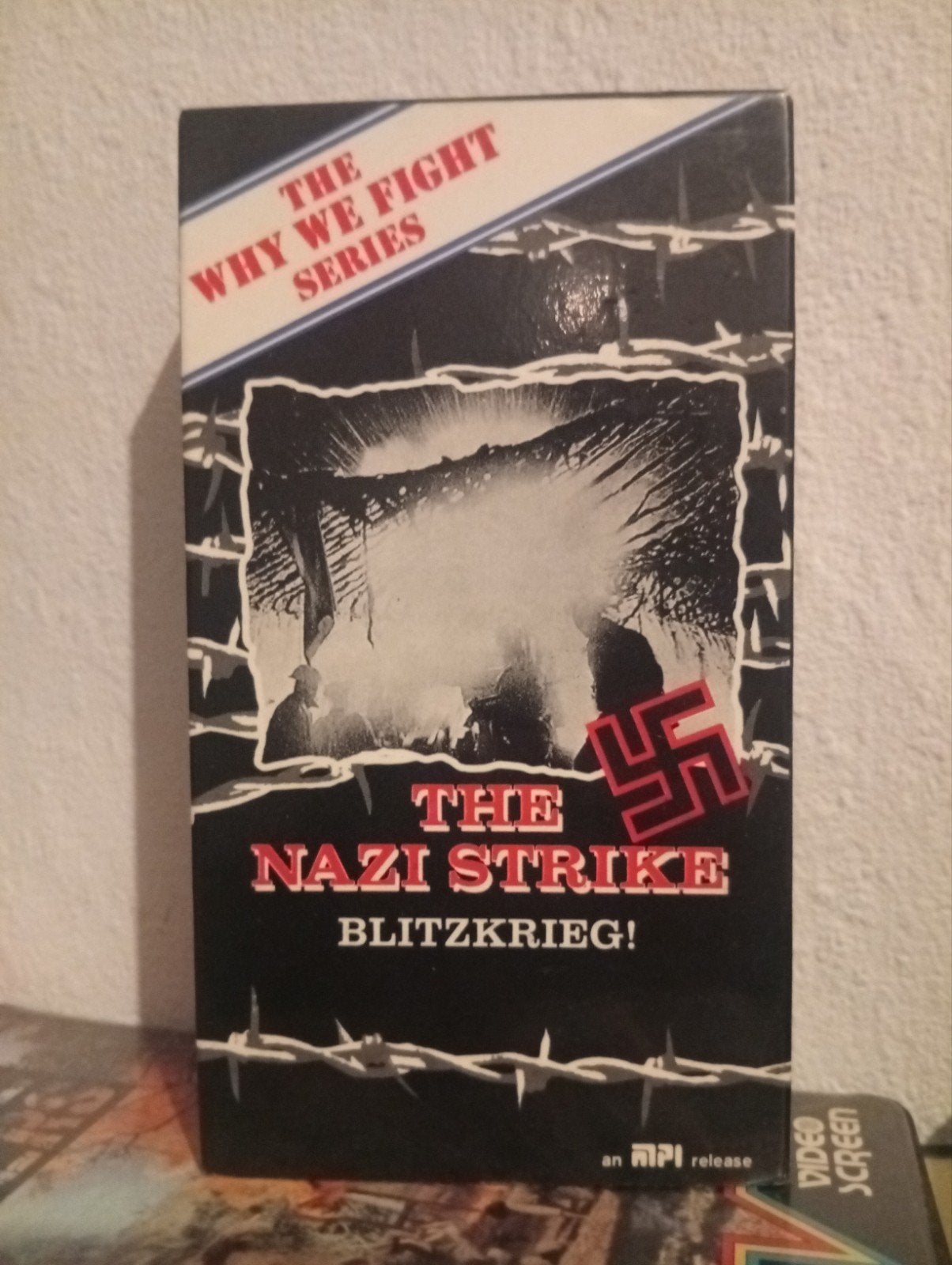 The Nazi Strike Blitzkrieg! | NTSC VHS, Vanaf 16 jaar, Documentaire, Ophalen of Verzenden, VHS