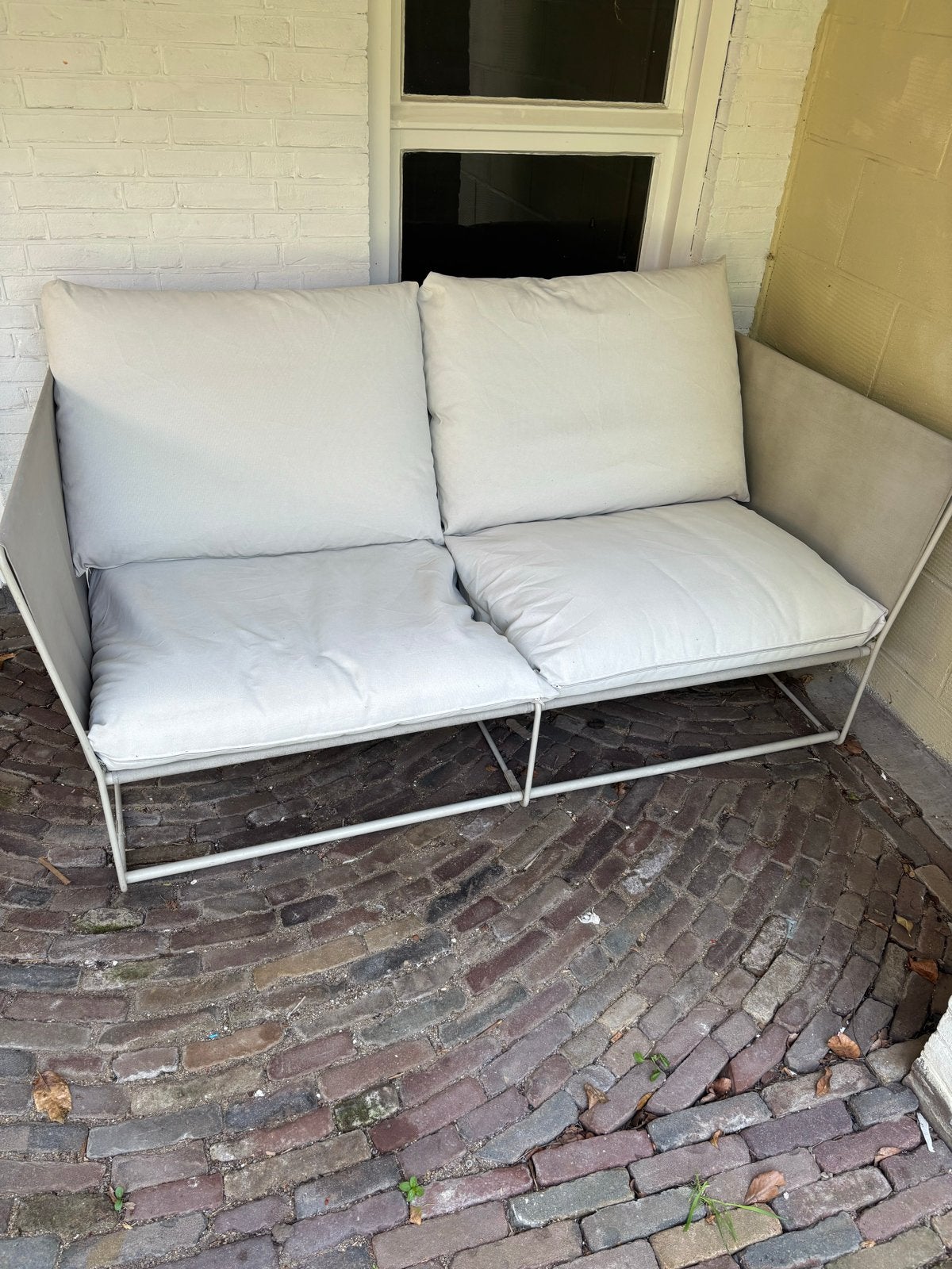 IKEA havsten tweezitsbank met afneembare en wasbare hoezen, Ophalen, Gebruikt, 150 tot 200 cm, Tweepersoons