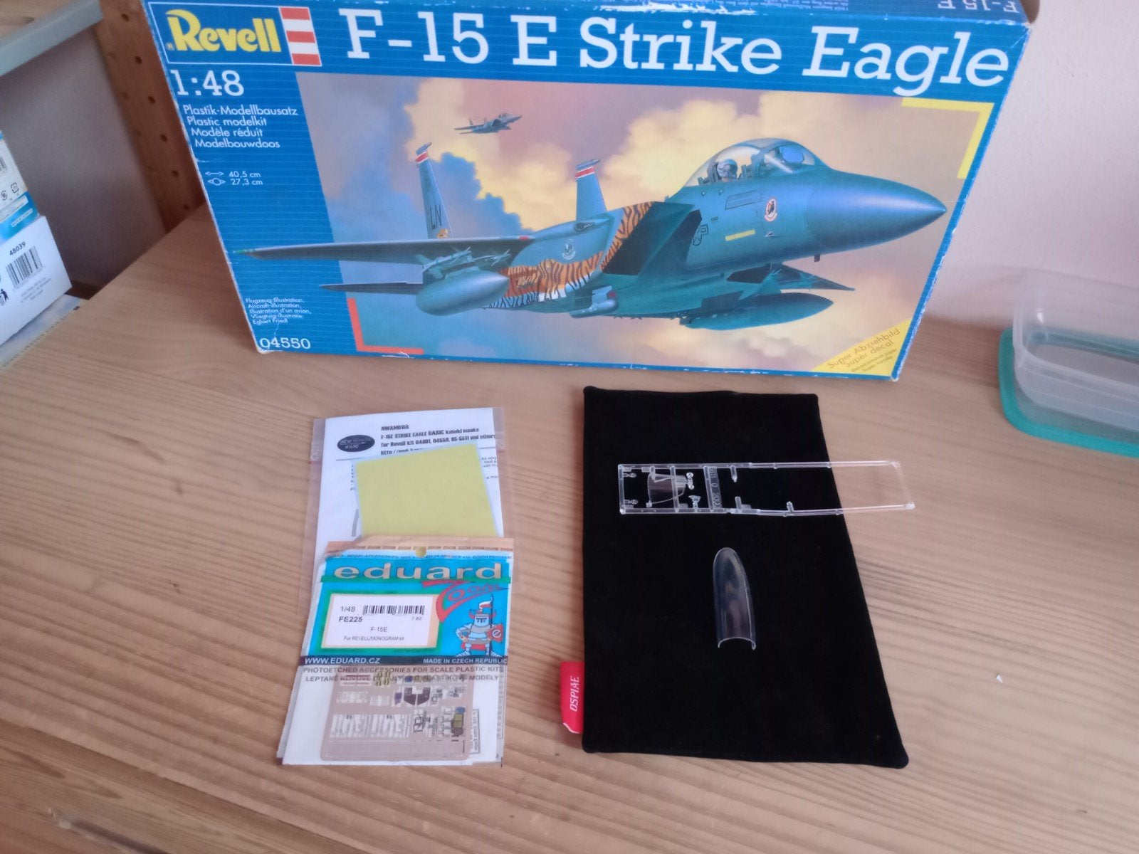 Revell F-15 E Strike Eagle 1:48 Modelbouwkit, Ophalen of Verzenden, Groter dan 1:72, Revell
