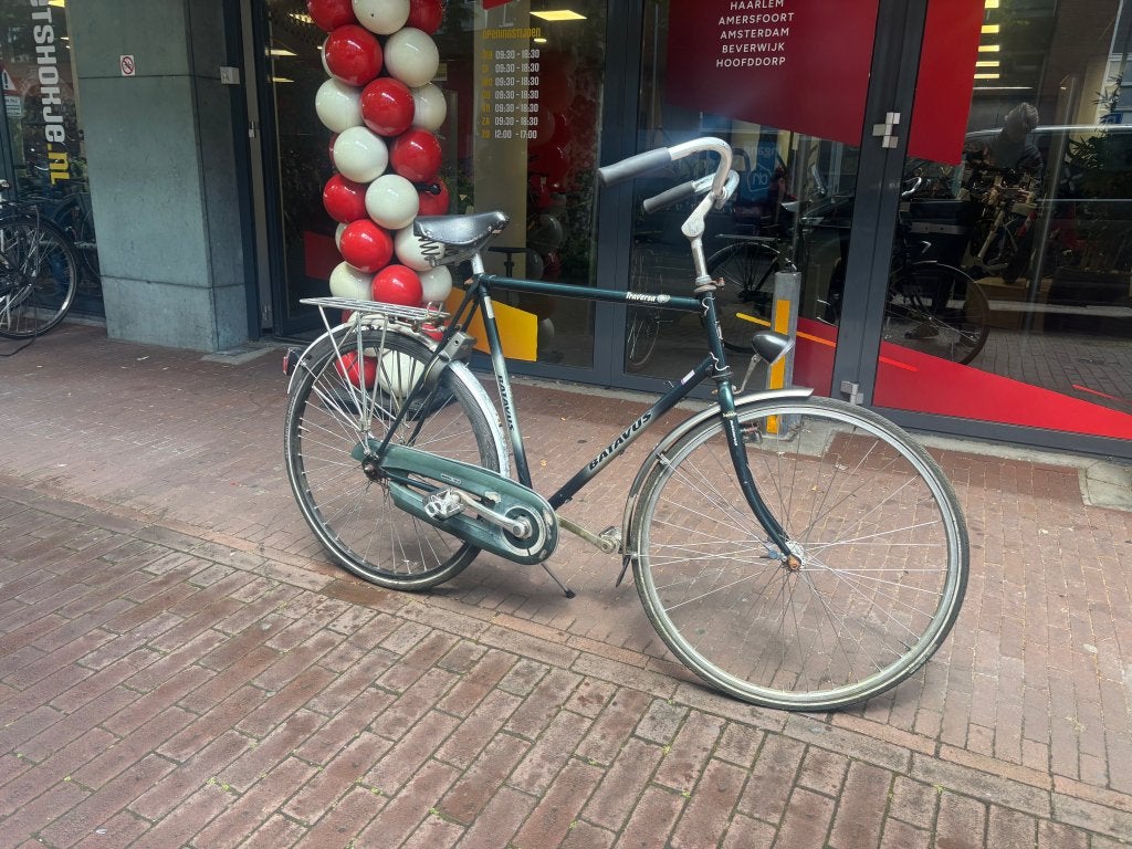 Fietshokje raaks: Batavus traversa herenfiets 1S, Fietsen en Brommers, Fietsen | Heren | Herenfietsen, Terugtraprem, Gebruikt