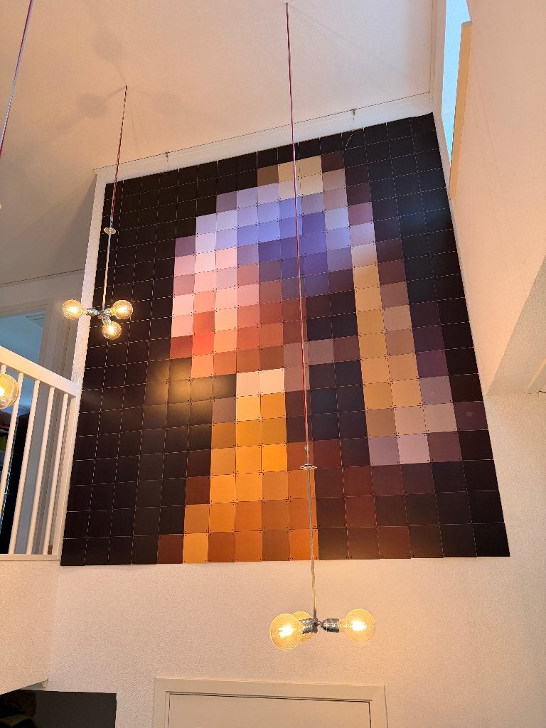 IXXI Meisje met de Parel - Pixel Art, Huis en Inrichting, Ophalen, 242 cm, Zo goed als nieuw, 252 cm