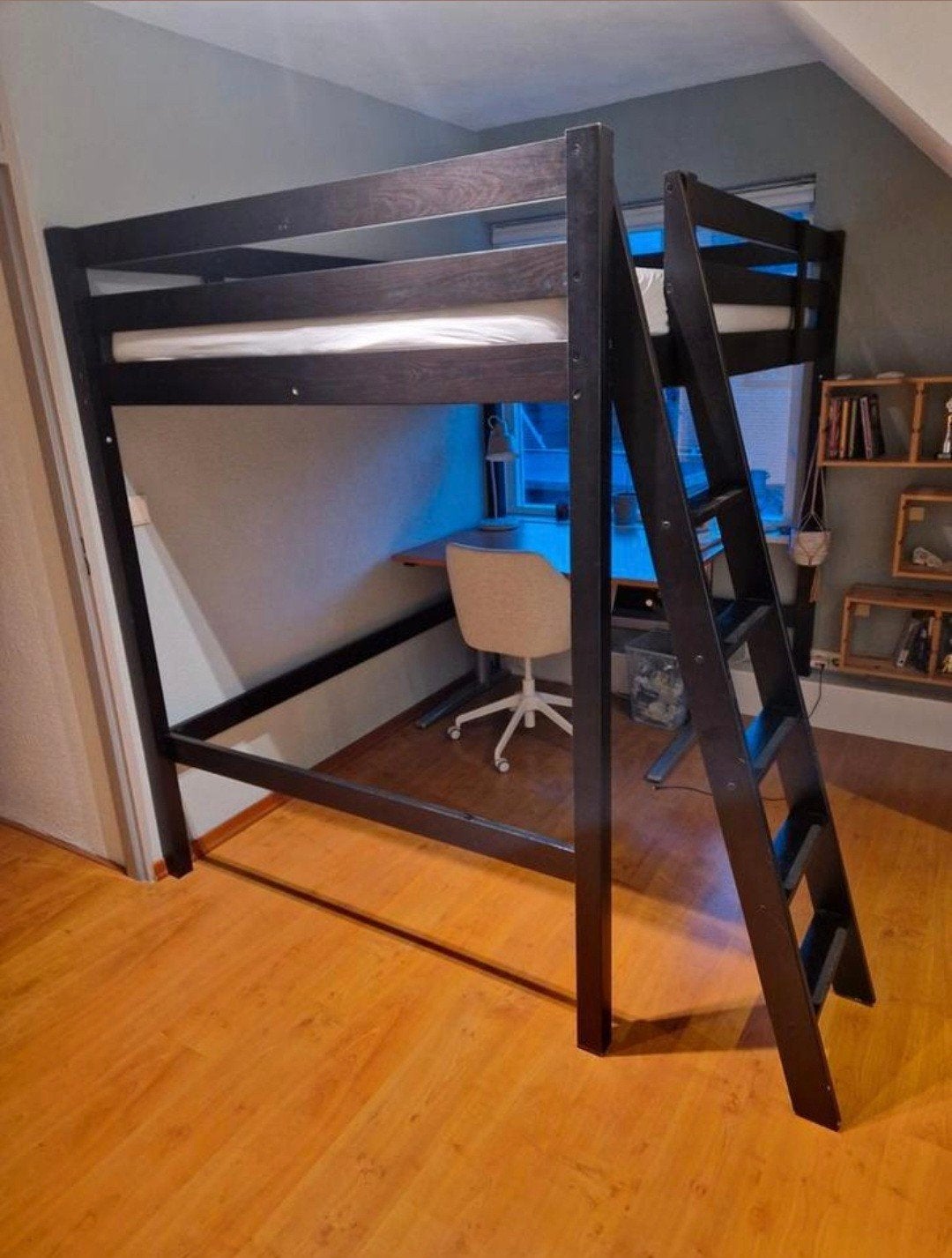 hoogslaper ikea, Ophalen, Tweepersoons, 140 cm, Hoogslaper