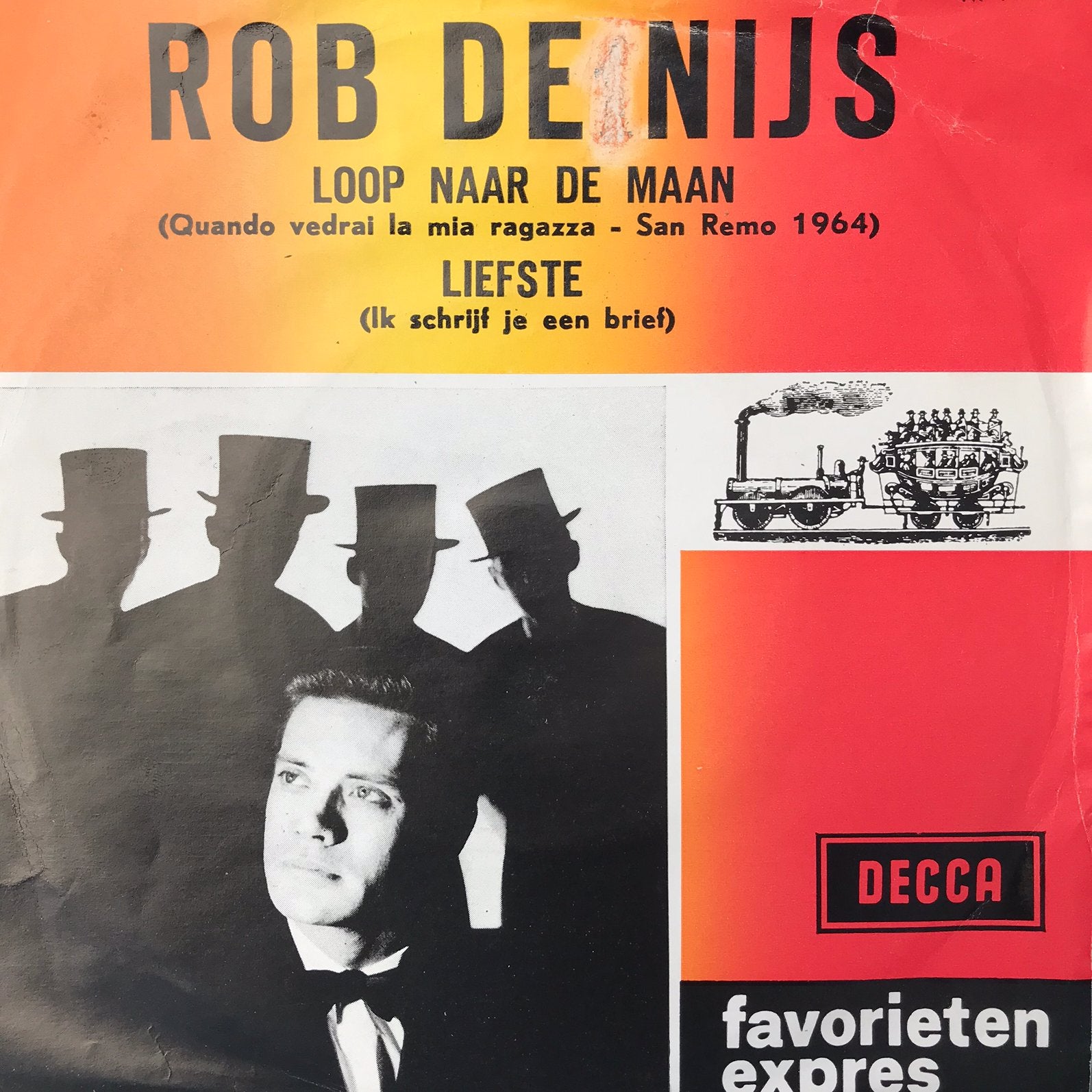 Rob de Nijs - Loop naar de maan, Ophalen of Verzenden