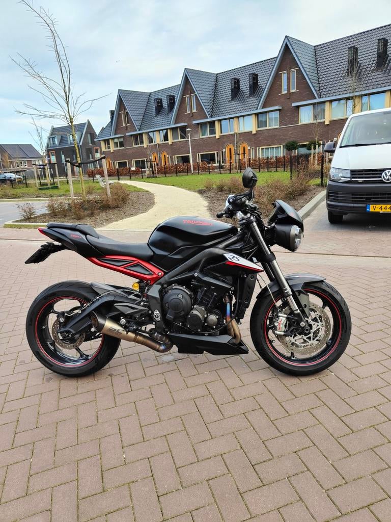 Triumph Street Triple 765 RS 2019 -Uniek!, Motoren, 3 cilinders, 765 cc, LED Verlichting, Naked bike