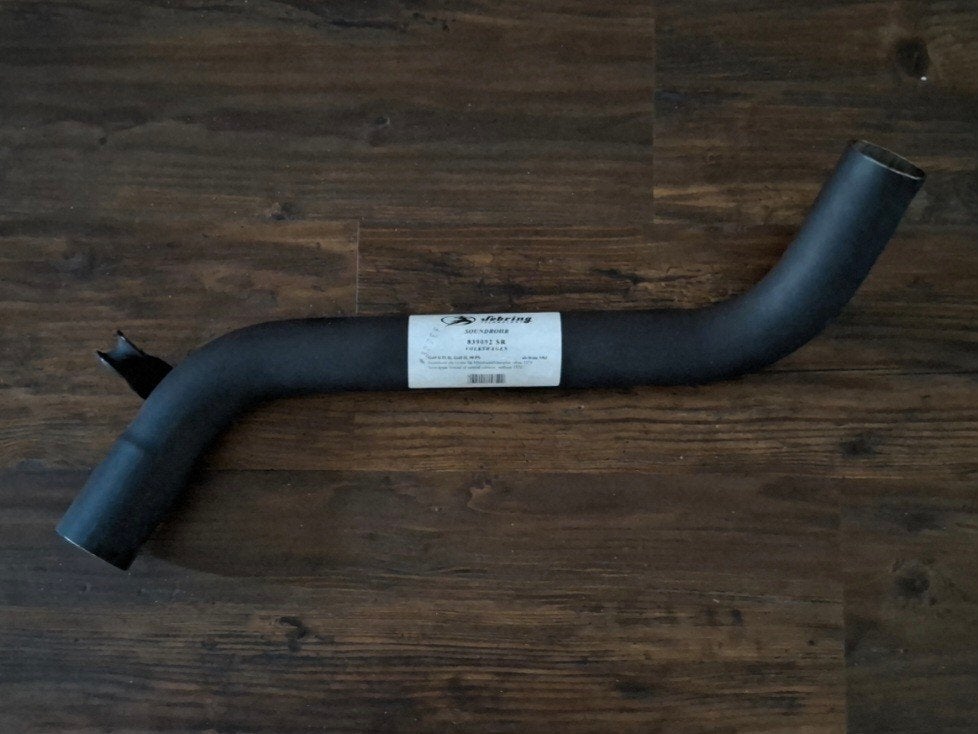 Nieuwe golf 2 gti sebring soundrohr straight pipe, Auto-onderdelen, Ophalen of Verzenden