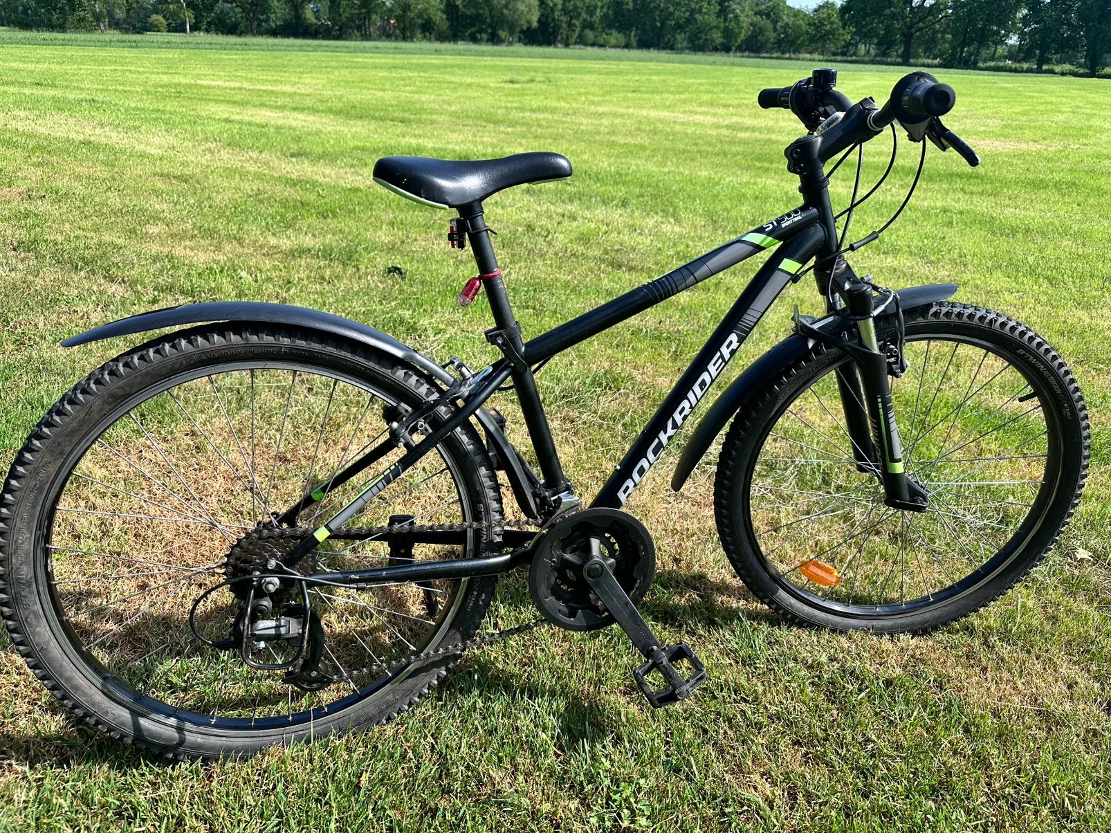 Rockrider ST 500 Mountainbike 24 inch - Zo goed als nieuw, Fietsen en Brommers, Ophalen, 24 inch, Schijfrem, Handrem
