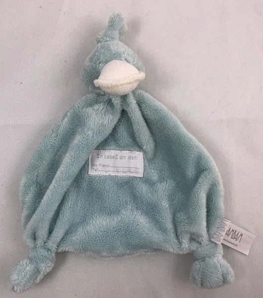 Bambam eend knuffeldoekje lichtblauw, Coolsingel 104, 3011 AG Rotterdam, Netherlands, Overige merken, Blauw, Eend
