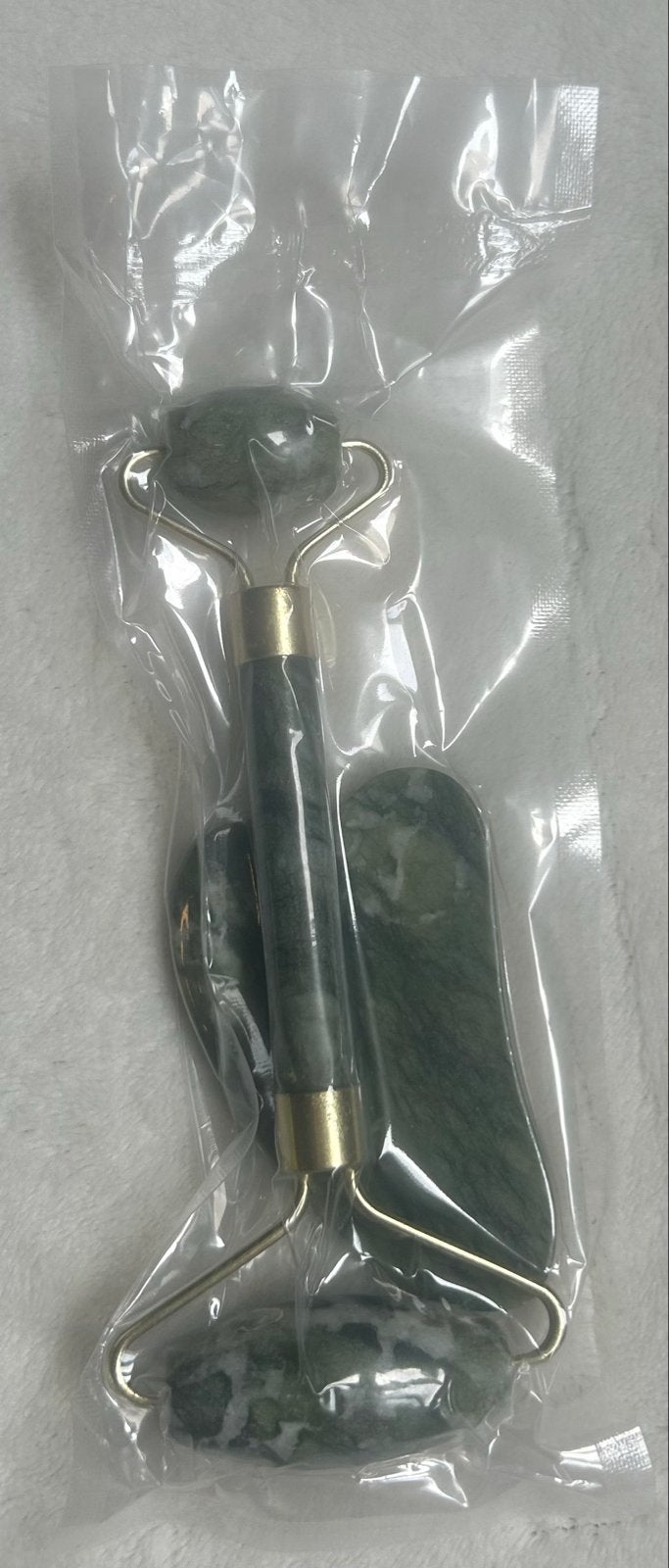 Jade Roller en Gua Sha Set - Nieuw in verpakking, Ophalen of Verzenden, Nieuw, Gehele gezicht, Verzorging