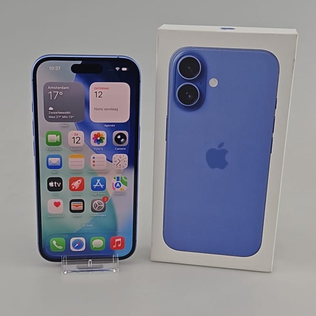 iPhone 16 256GB UltraMarine Bat:94% IOS 26.6.1, Apple, Gebruikt, Support@apple.com, One Apple Park Way
Cupertino, CA 95014
United States