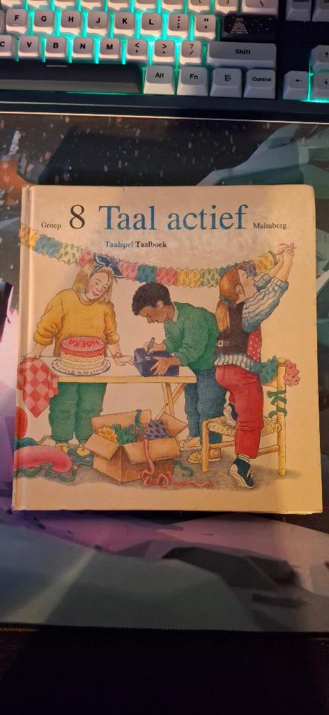 Groep 8 Taal actief taalspel taalboek, Boeken, Schoolboeken, Gelezen, Malmberg, Ophalen of Verzenden, Nederlands