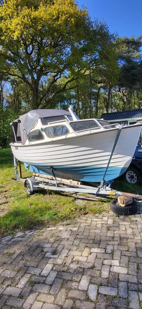 Scand 20  scandnavische spitsgatter nieuwe tent deelbaar., 10 tot 30 pk, Gebruikt, Binnenboordmotor, Diesel