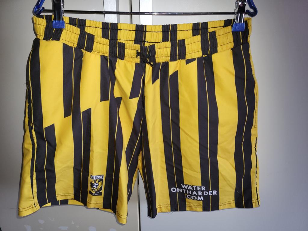 Vitesse Zwemshort / Korte Broek - Zo goed als nieuw, Kleding | Heren, Badmode en Zwemkleding, Zwemshort, Maat 52/54 (L), Geel