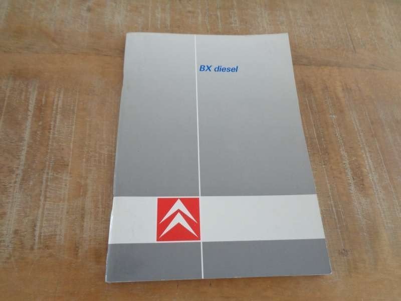 Citroen BX Diesel Handleiding - Instructieboek Nederlands, Auto diversen, Handleidingen en Instructieboekjes, Verzenden