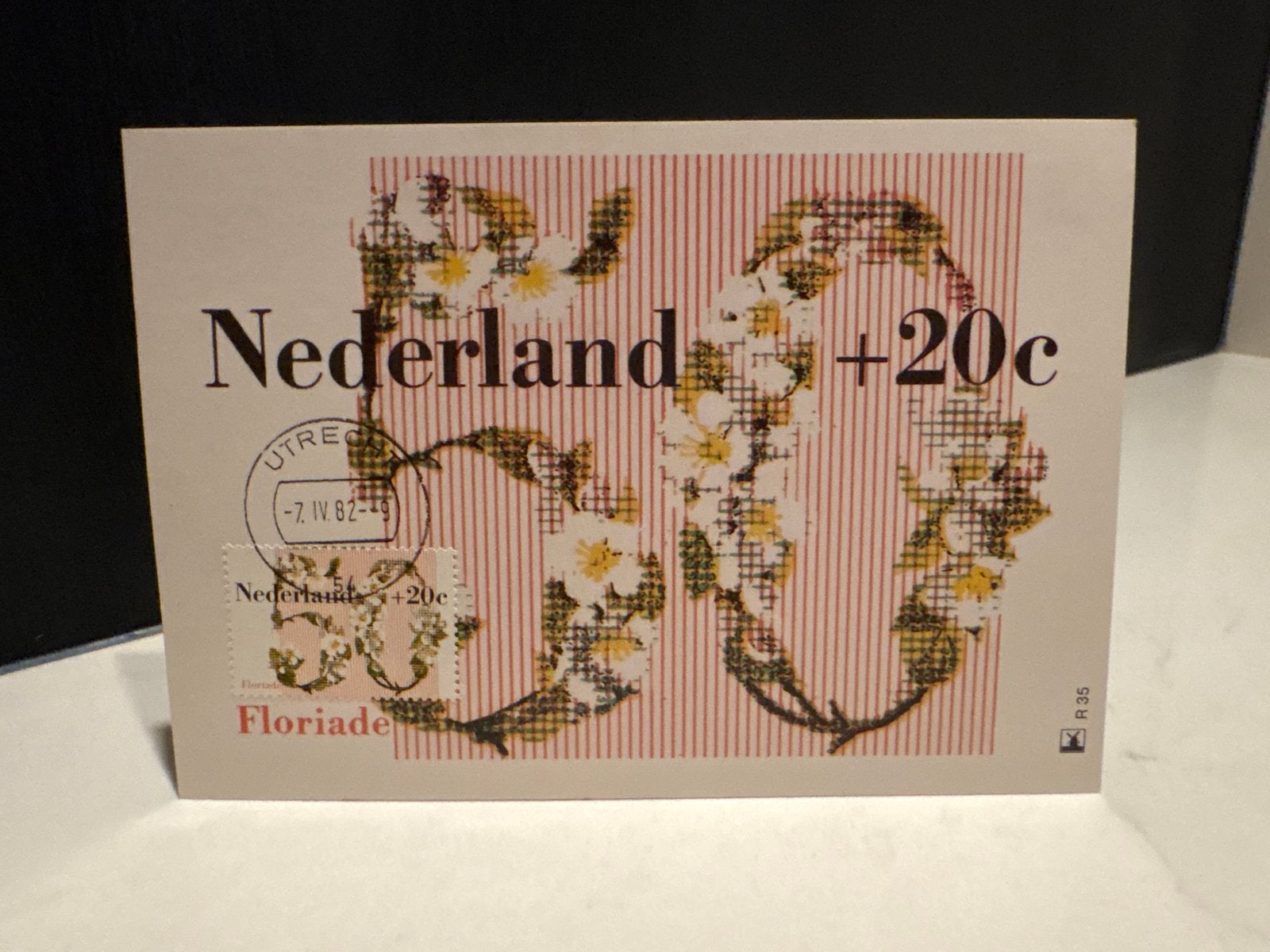 Zomerzegels 1982 Floriade '82 - Appelbloesem, Ophalen of Verzenden, 1980 tot heden, Gelopen