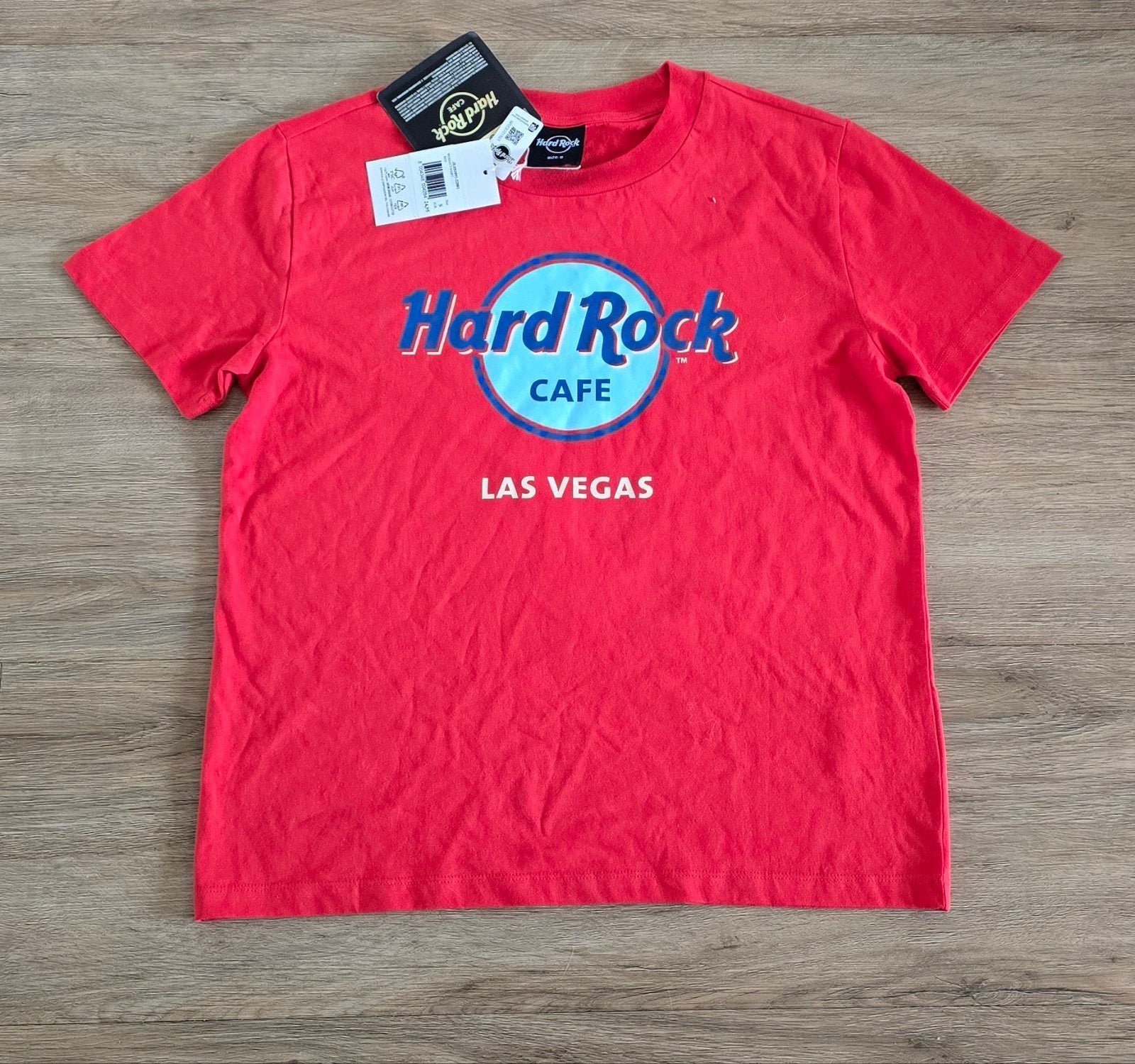 Hard Rock Cafe Las Vegas T-shirt - Maat S, Nieuw, Ophalen of Verzenden, Korte mouw, Maat 36 (S)