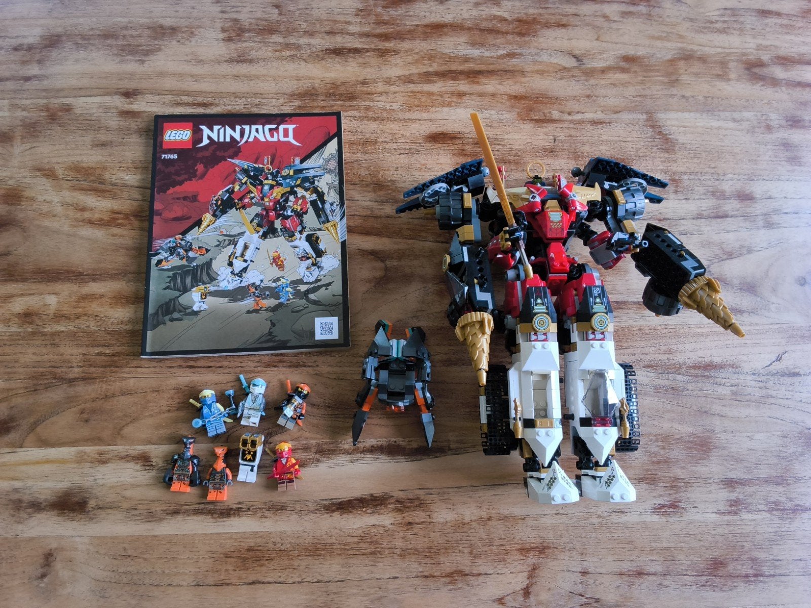 lego ninjago Ninja Ultra Combo Mech 71765, Ophalen, Zo goed als nieuw, Lego