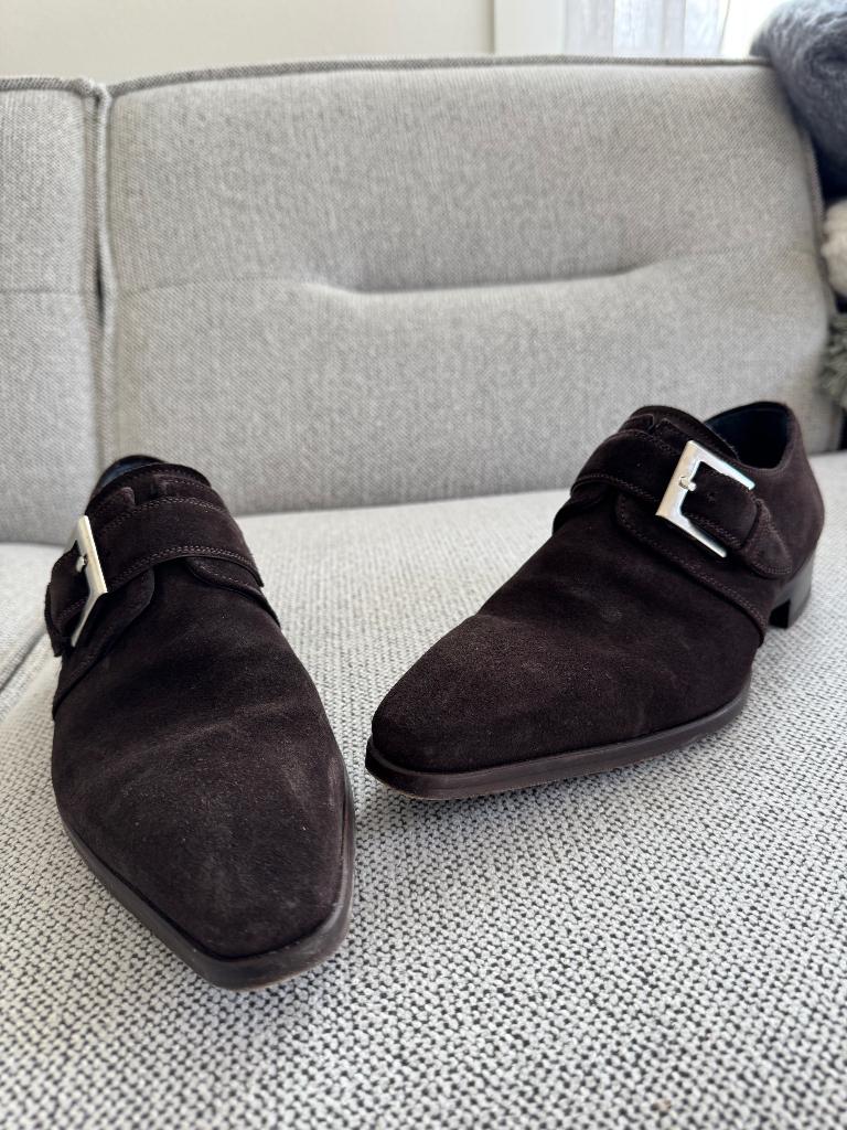 Magnanni (38 - 39), Bruin, Ophalen of Verzenden, Magnanni, Gespschoenen