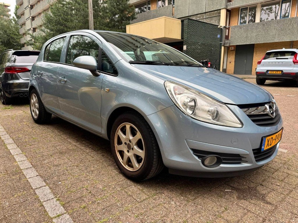 Opel Corsa 1.2 16V 5D 2008 Blauw | Airco