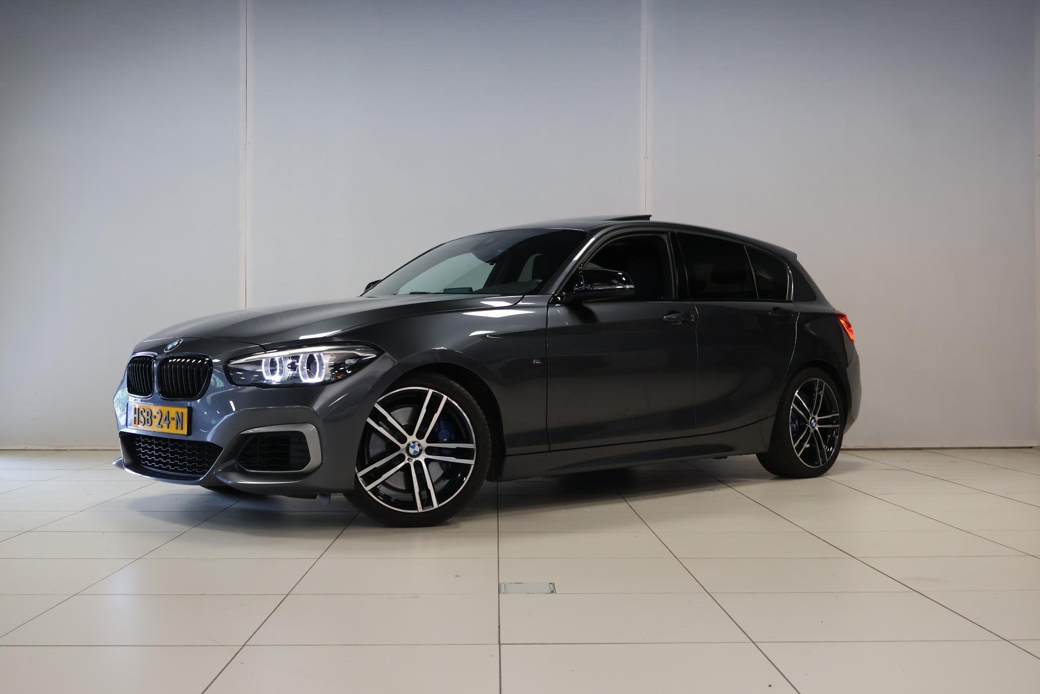 BMW 1-serie M140i High Executive, Achterwielaandrijving, Gebruikt, Euro 6, Alcantara