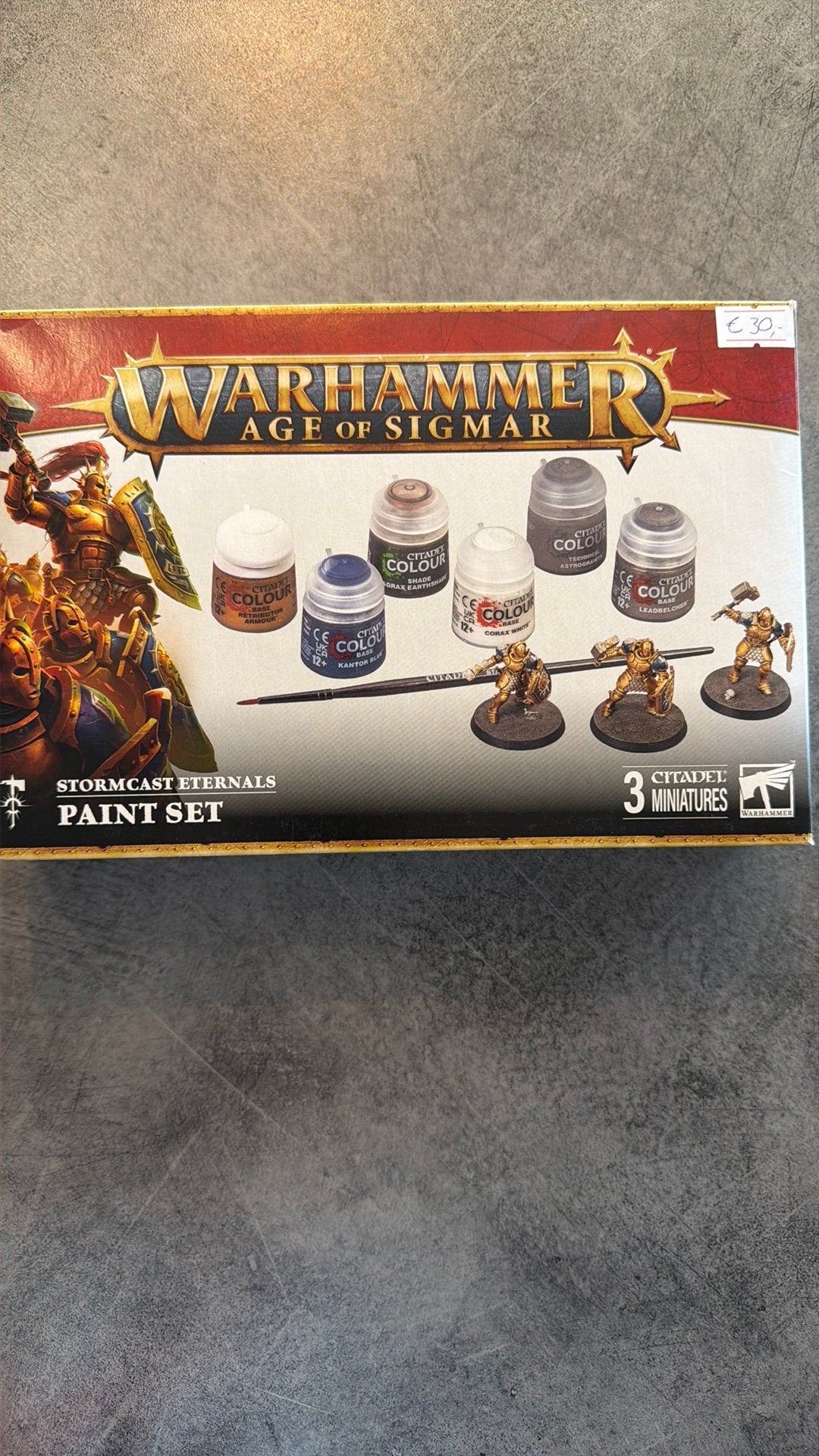 Warhammer Age of Sigmar Stormcast Eternals Paint Set, Met verf, Figuurtje(s), Nieuw, Warhammer