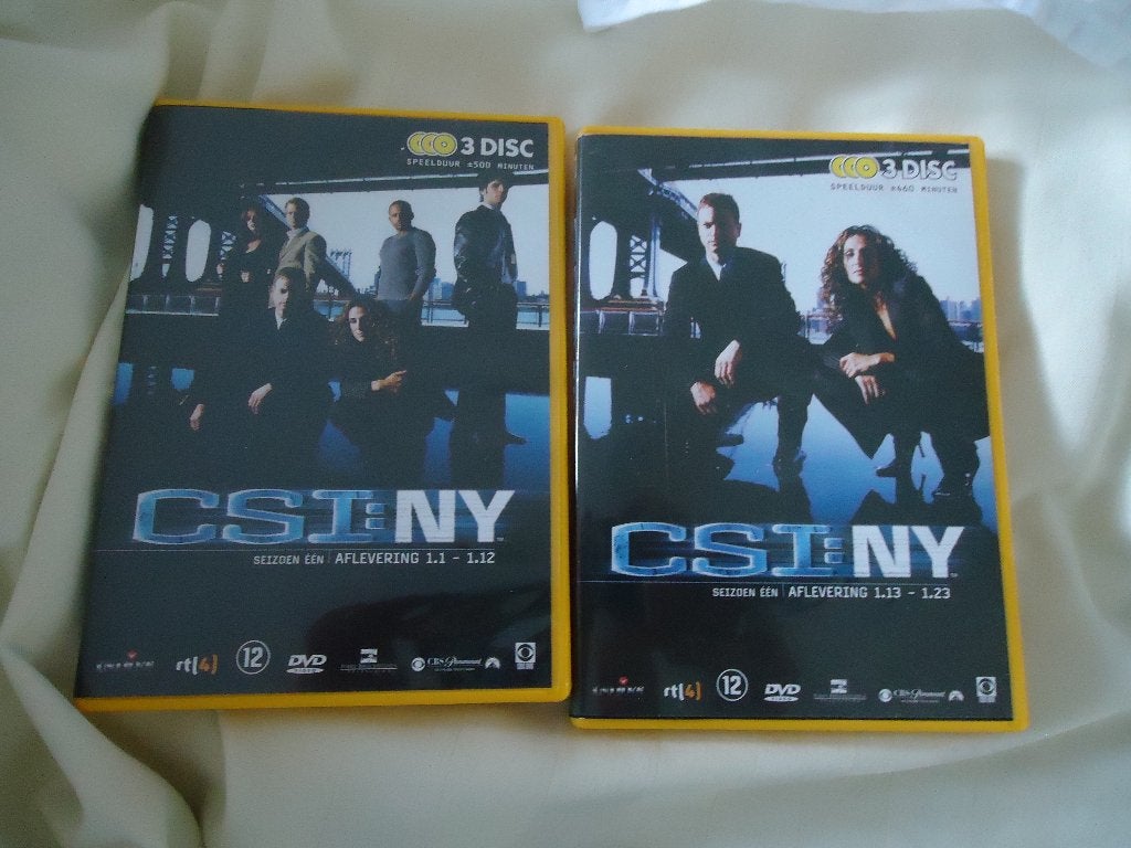CSI New York - complete seizoen 1, Alle leeftijden, Ophalen of Verzenden, Gebruikt, Thriller