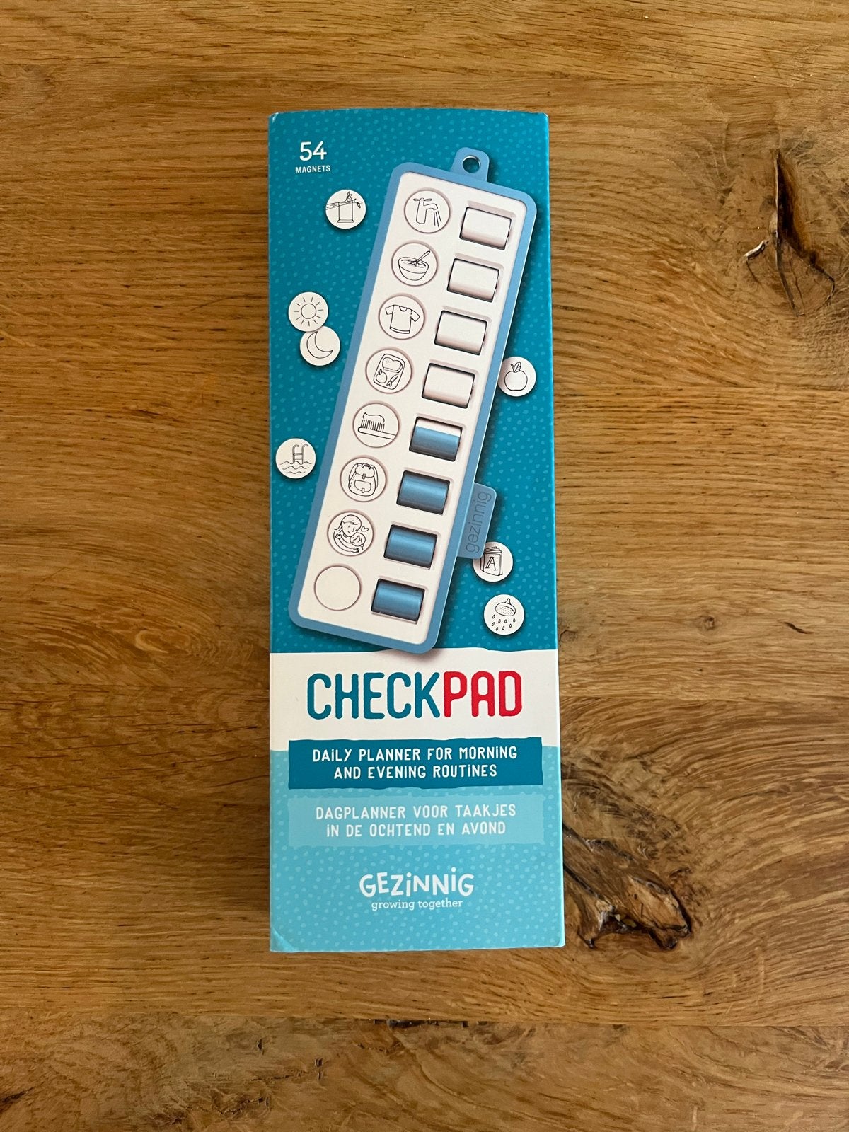 Checkpad Gezinnig Dagplanner voor ochtend- en avondroutines, Ophalen of Verzenden, Zo goed als nieuw, Ontdekken