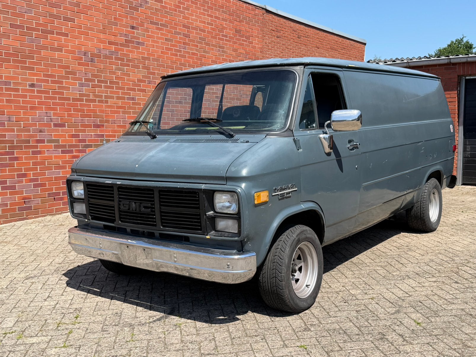 Chevrolet G20 Van 1984 5.0 V8 Belastingvrij, Automaat, Chevrolet, Bedrijf, Grijs