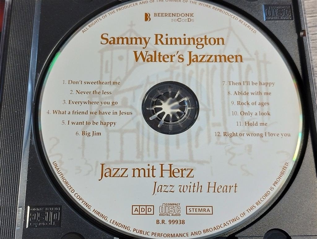 Sammy Rimington, Walter\'s Jazzmen ‎- Jazz mit Herz / Jazz w, Ophalen of Verzenden, Gebruikt, Jazz
