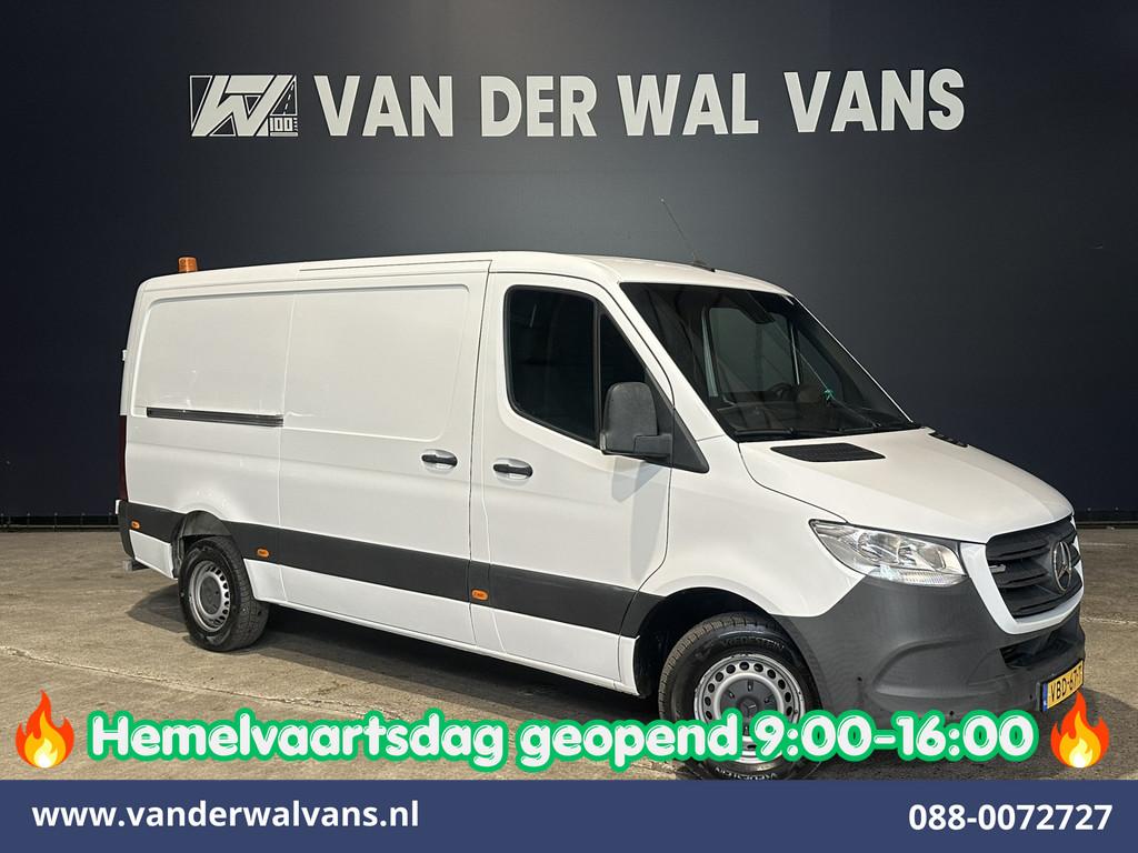 Mercedes-Benz Sprinter 316 CDI 164pk 3500kg Trekhaak L2H1 In, Auto's, Bestelauto's, Multifunctioneel stuurwiel, Gebruikt, 4 cilinders