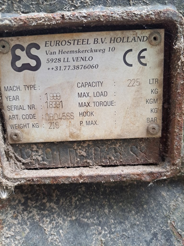 Bananenbak puinriek  maaikorf body, Ophalen, Gebruikt