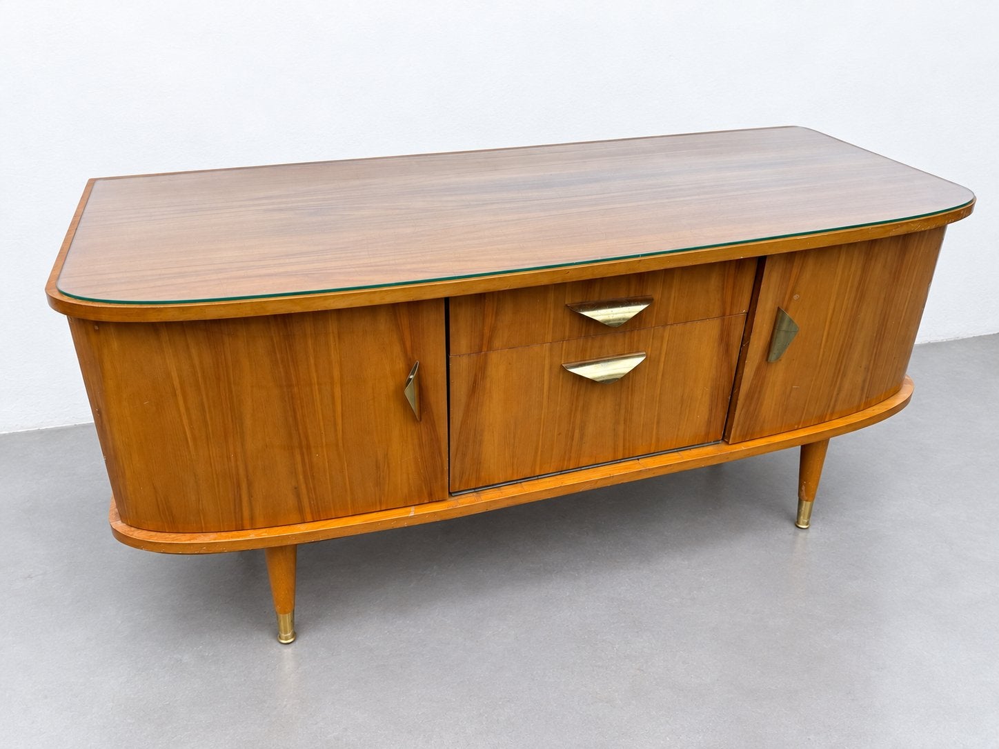 Vintage Mid-Century tv-meubel / dressoir – jaren ’50/’60, Vintage, Vintage, Ophalen of Verzenden, Zo goed als nieuw