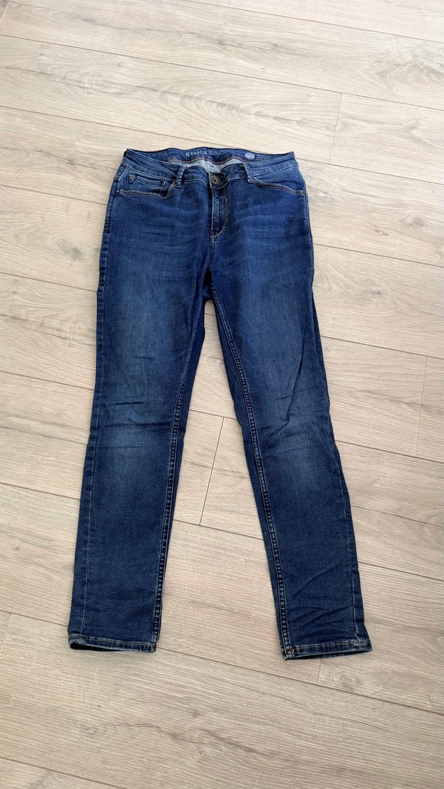 Garcia Jeans Celia Superslim Fit High Waist W31 L28, Ophalen of Verzenden, Zo goed als nieuw, Blauw, W30 - W32 (confectie 38/40)