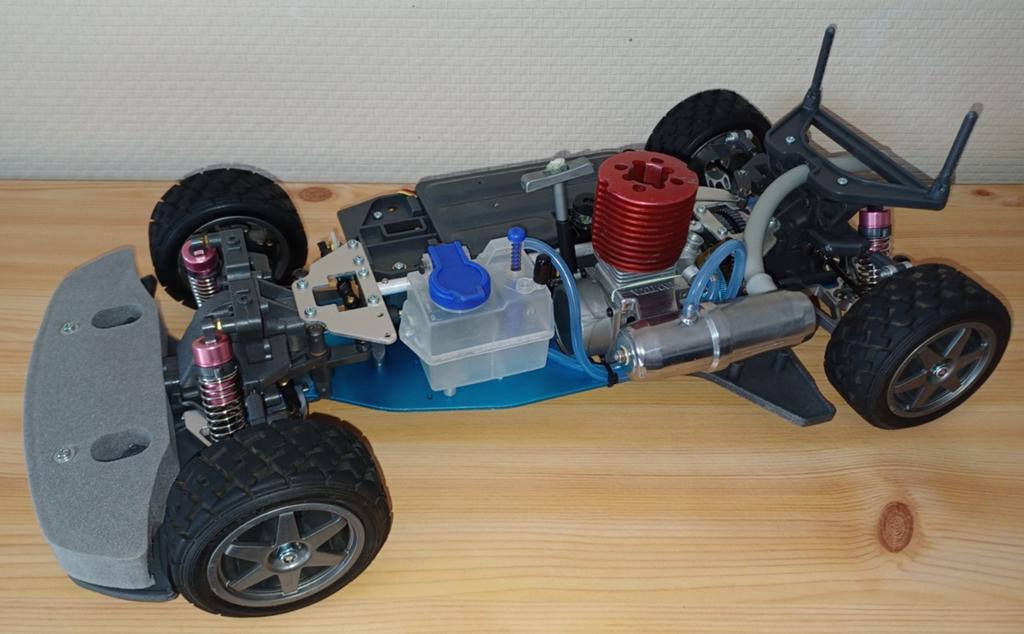 Te koop: Tamiya TGX Mk1, Ophalen of Verzenden, Zo goed als nieuw, Auto onroad, Nitro