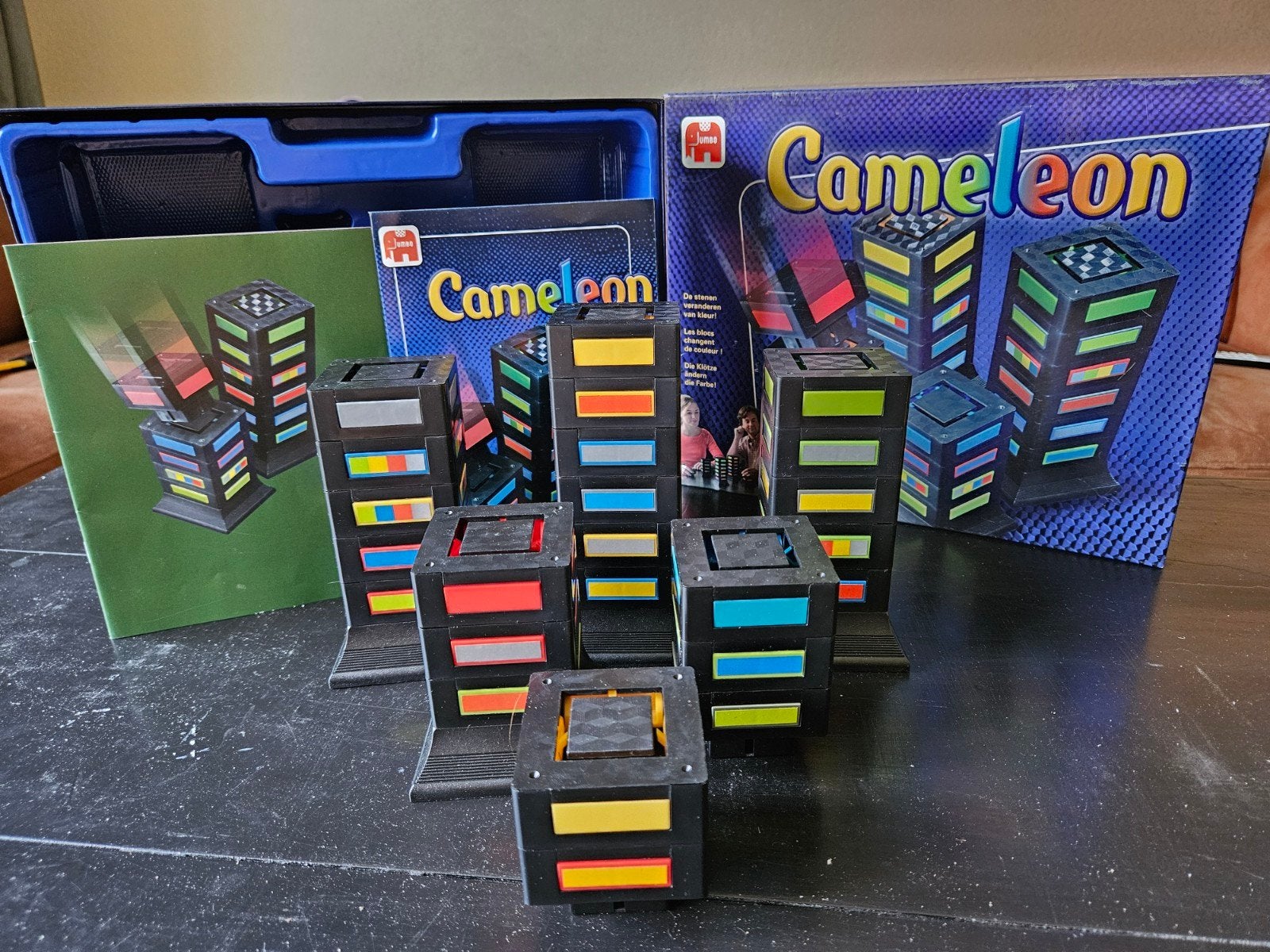 Cameleon bordspel - Kleurrijk en uitdagend, Drie of vier spelers, Ophalen of Verzenden, Gebruikt, HABA