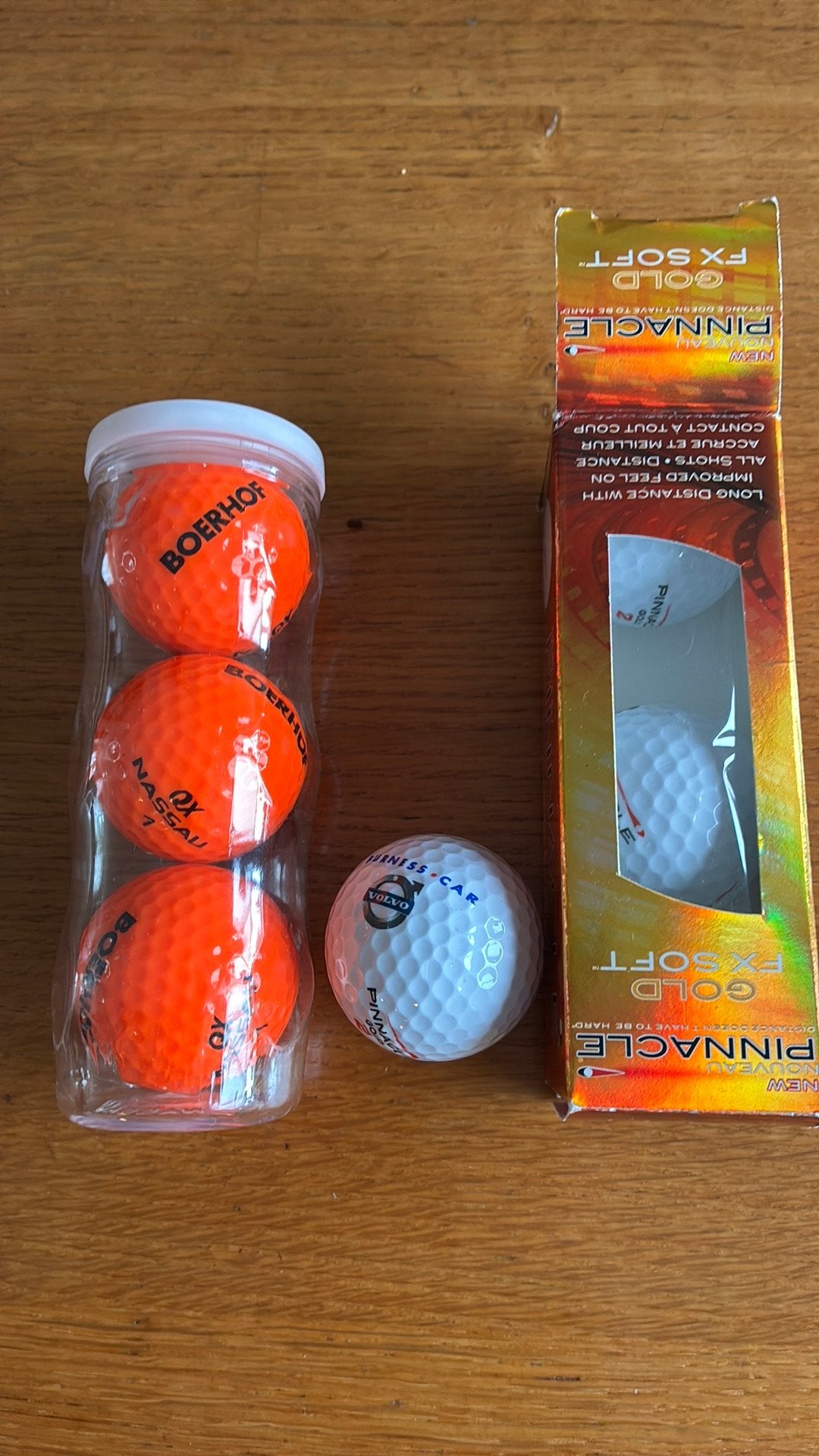 2 doosjes nieuwe golf ballen, Ophalen of Verzenden, Nieuw, Bal(len)