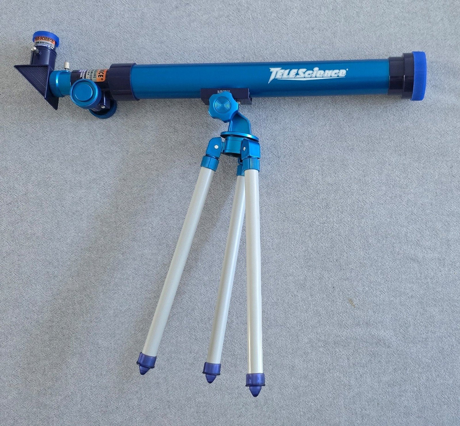 Tele-Science Astronomische Telescoop met Statief, Gebruikt, Lenzentelescoop (refractor), Met statief, Ophalen of Verzenden