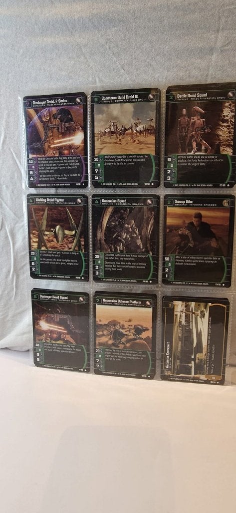 Star Wars 1995 starter deck en expansies CCG, Ophalen of Verzenden, Zo goed als nieuw, Overige typen