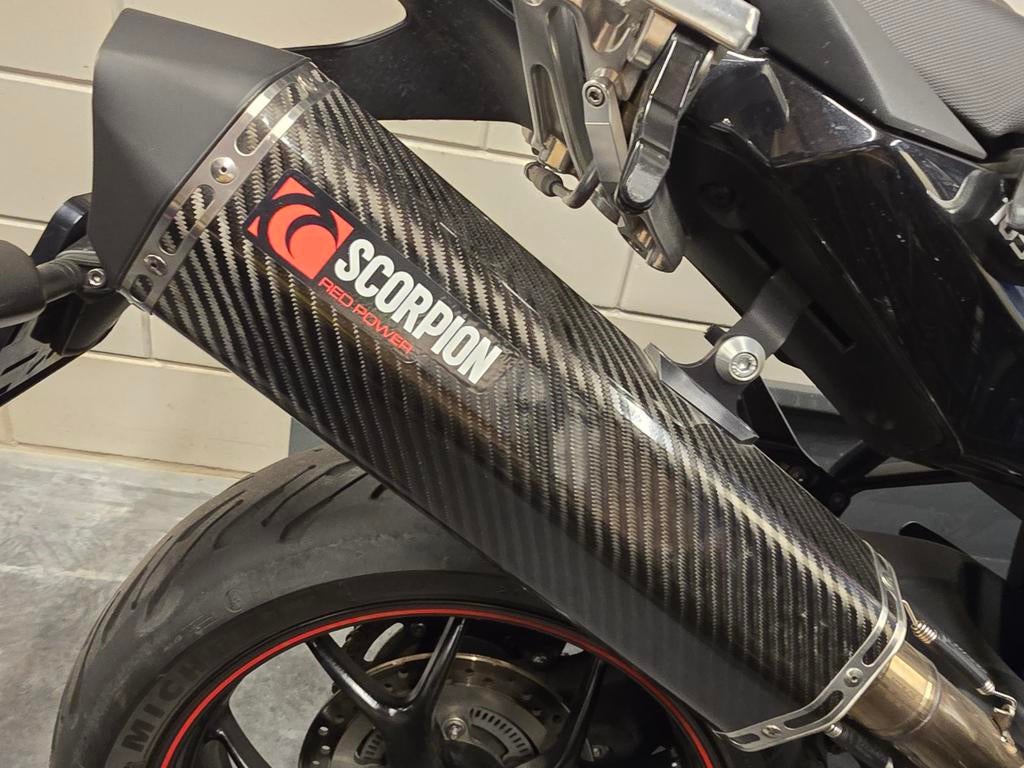 Scorpion Red Power Slip-on Demper Triumph 1050 +DB killer, Ophalen of Verzenden, Gebruikt