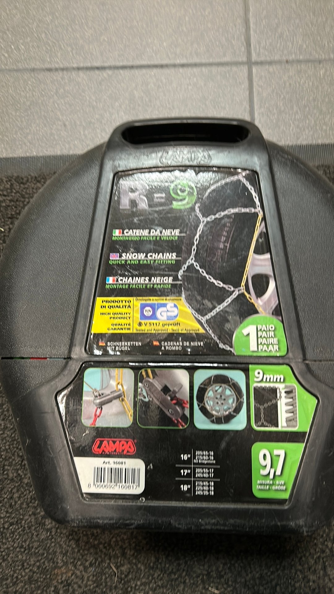 Lampa R-9 Sneeuwkettingen - Nieuw in doos, Ophalen, Nieuw