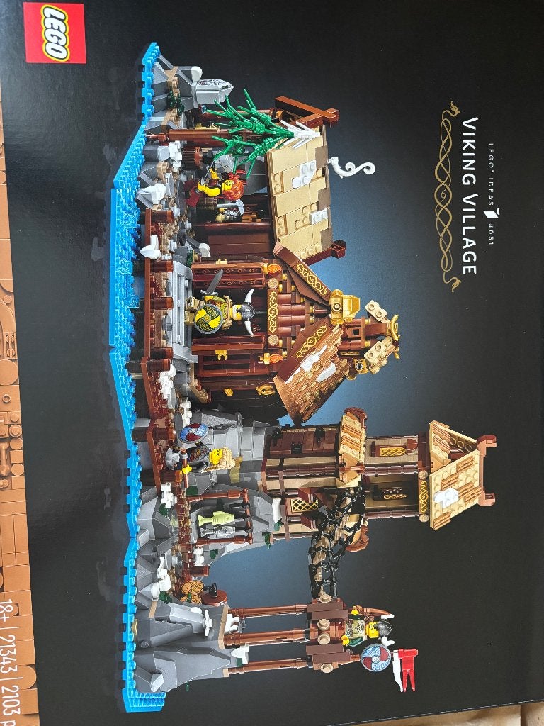 Lego 21343 Vikingdorp, Kinderen en Baby's, Speelgoed | Duplo en Lego, Lego, Ophalen of Verzenden, Compleet, Complete set