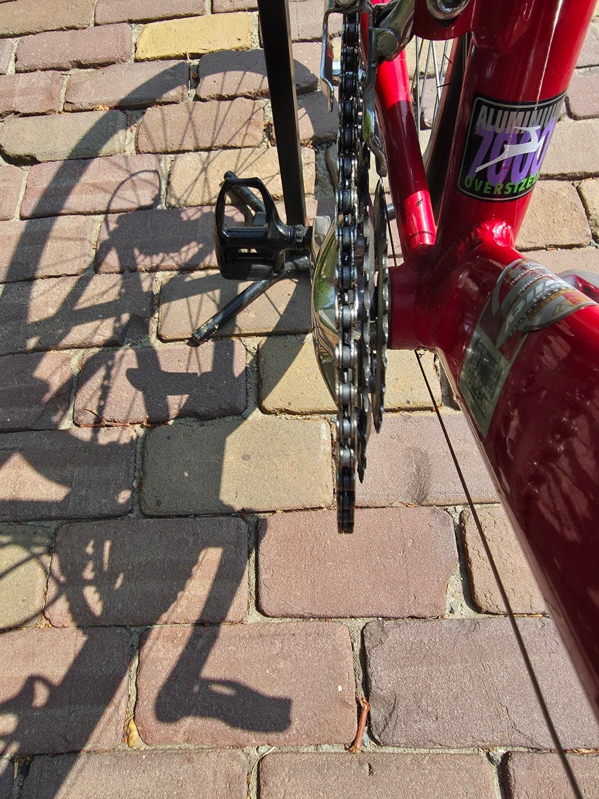 Gazelle Primavera racefiets - Aluminium 7000 serie - Rood, Ophalen, 28 inch, Gebruikt, Aluminium