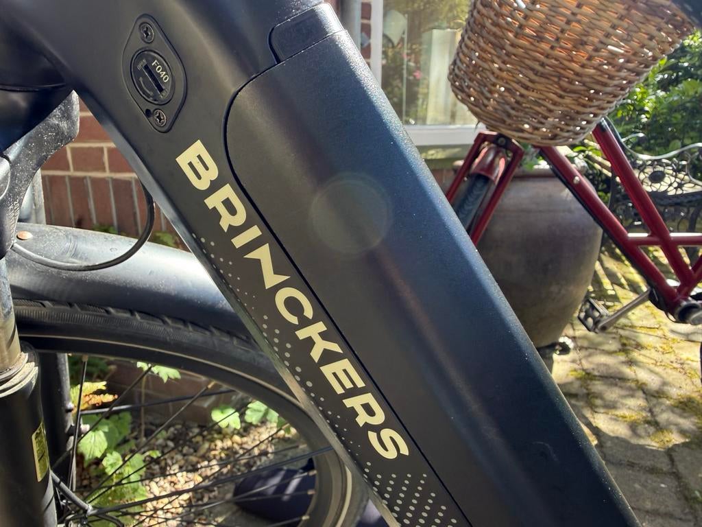 Brinckers elektrische fiets, Minder dan 30 km per accu, Gebruikt, Ophalen of Verzenden, Brinckers