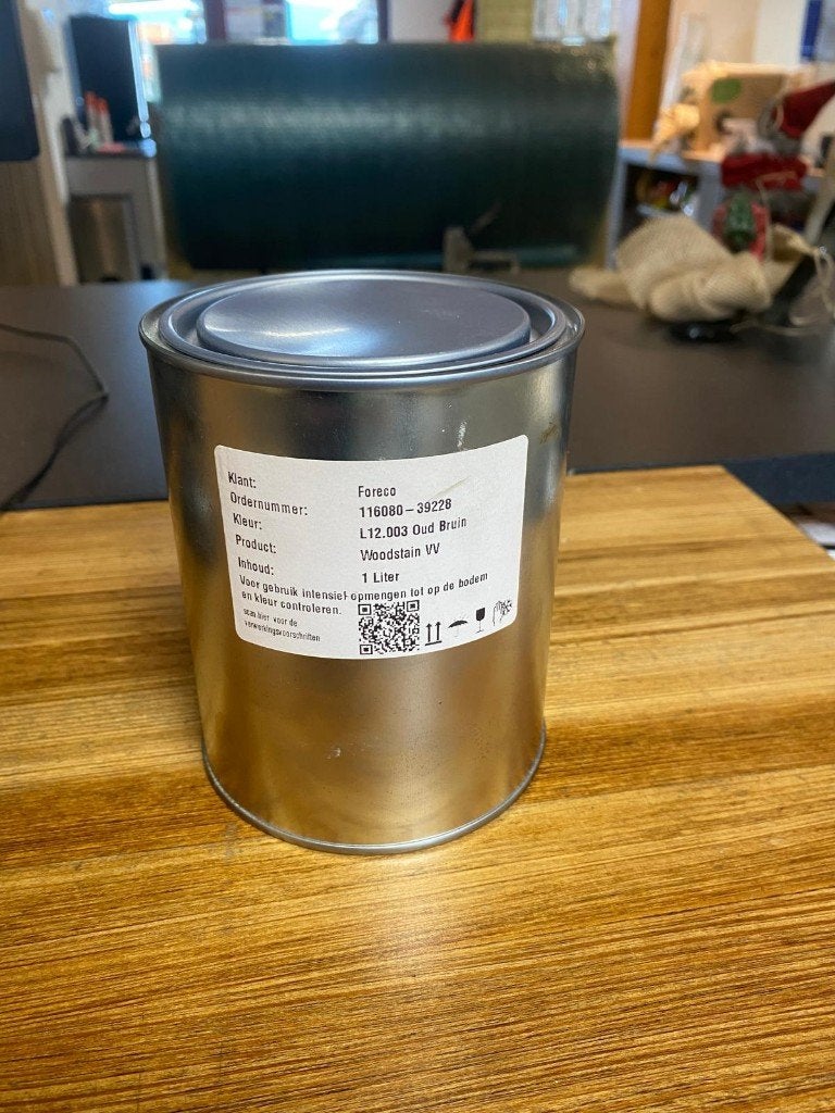 Beits Woodstain bruin 1 liter nr. 640, Ophalen, Bruin, Nieuw, Beits