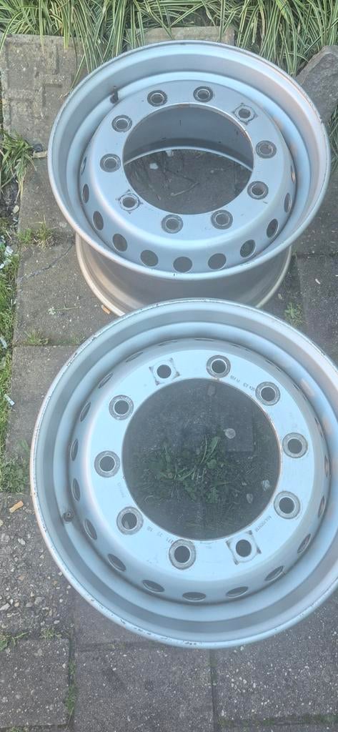 2 Stalen velgen 11.75x22.5 ET135 voor vrachtwagen, Auto-onderdelen, Ophalen of Verzenden