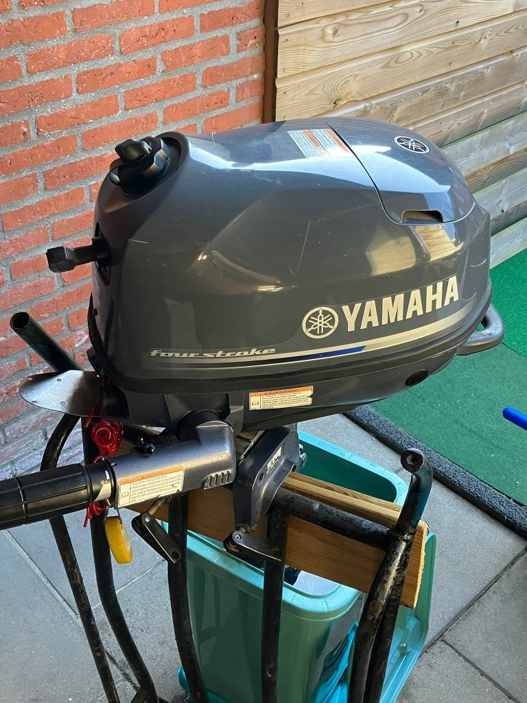 Yamaha 4 PK four stroke buitenboordmotor, Ophalen, Gebruikt, Minder dan 5 pk, Viertaktmotor